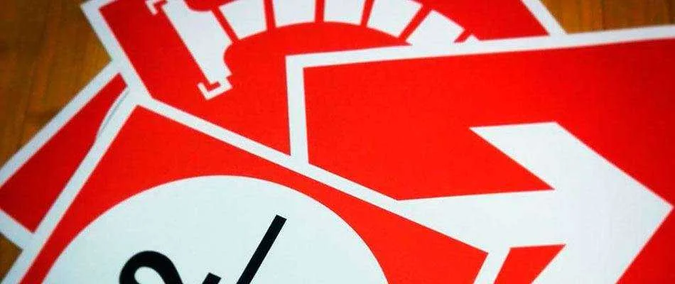 Заказать знаки пожарной безопасности