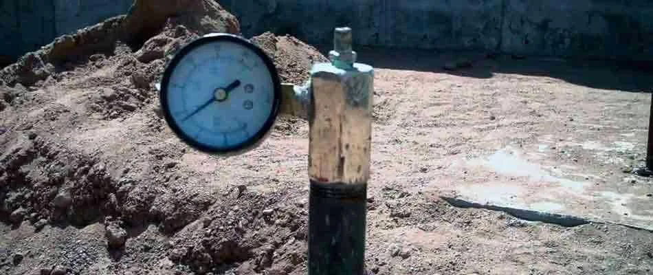 Испытание внутреннего водопровода в Москве