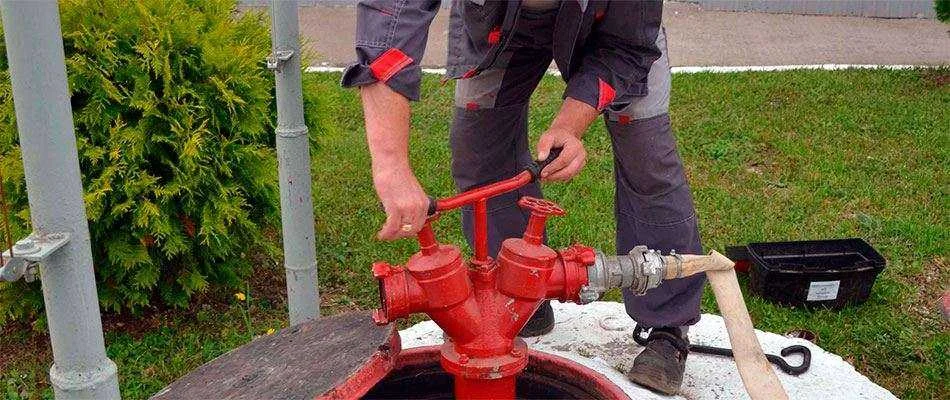 Обслуживание пожарных гидрантов, кранов, рукавов, водопроводов в Москве