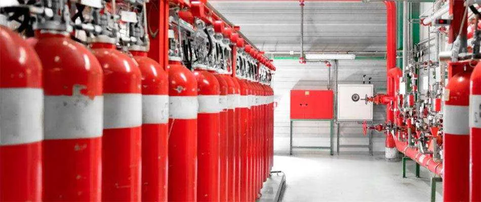 Автоматическое газовое пожаротушение