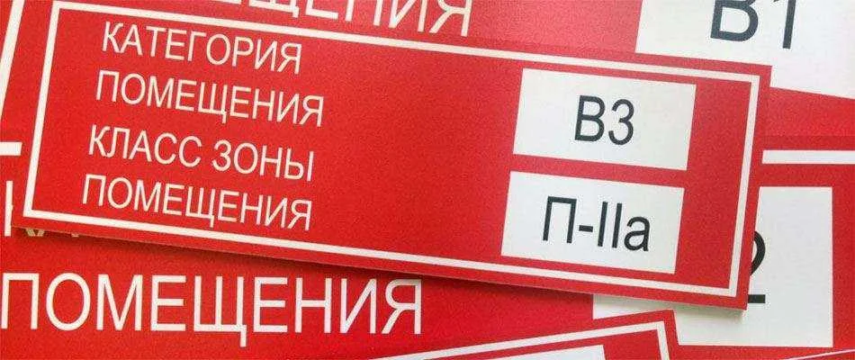 Расчет категорий помещений по взрывопожарной и пожарной опасности