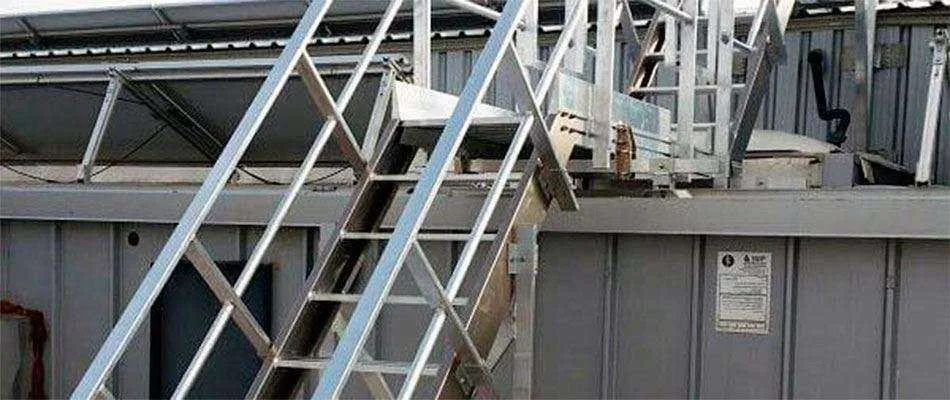 Испытание пожарных лестниц и ограждений